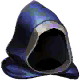 Shimmering Silk Hood