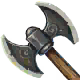 Oiled Metal Great Axe