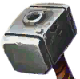 Polished Iron Great Hammer