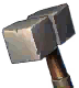 Dull Iron Great Hammer