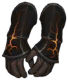 Dark Runed Chain Gauntlets