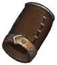 Crude Tattered Leather Bracers