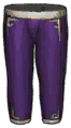 Shade-Threaded Cloth Pants