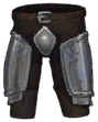 Bright Metal Greaves