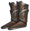 Dirt-Stained Ringmail Boots