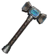 Blood-Inlaid War Gavel