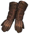 Dirt-Stained Ringmail Gloves